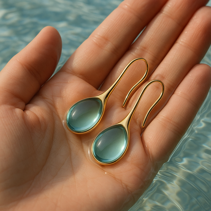 Erika - Sijoči viseči uhani Joy