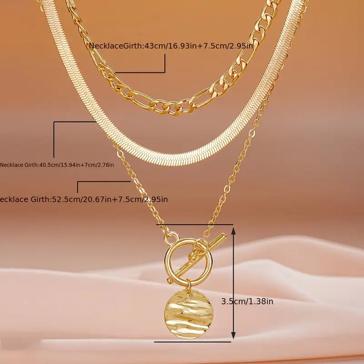 Polona – Slojevita ogrlica s kovanci Savira