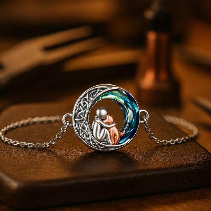 Brina - Nastavljiva zapestnica s pasjim obeskom