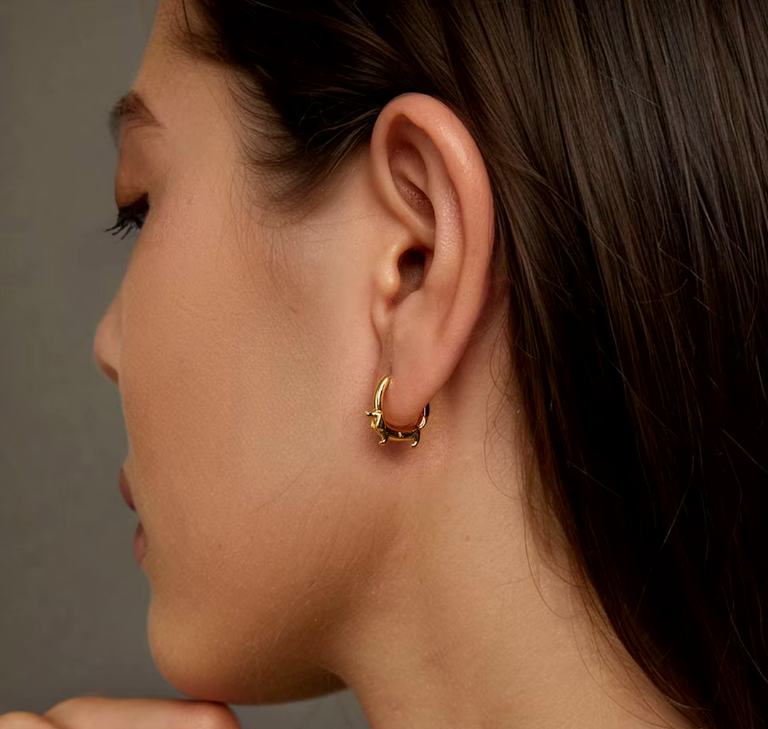 Veronika - Obročki s prikupnim jazbečarjem