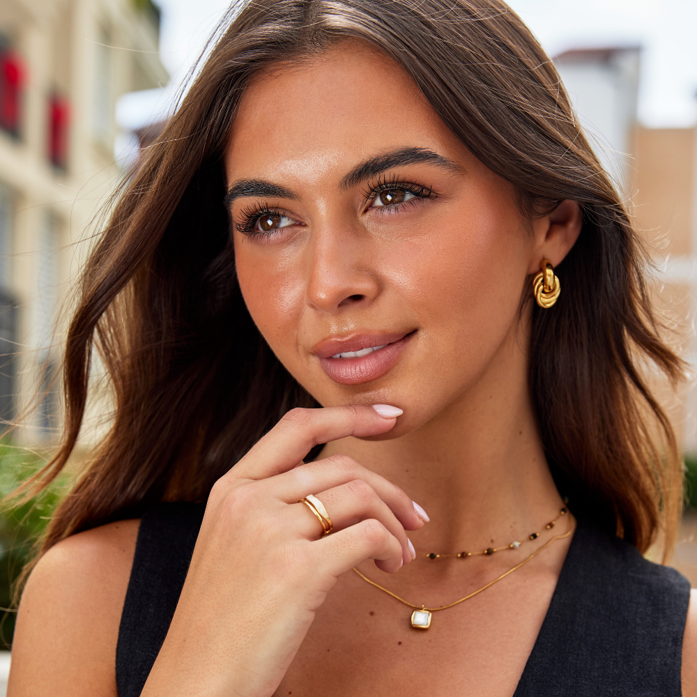 Nevenka - Unikaten plastnat prstan