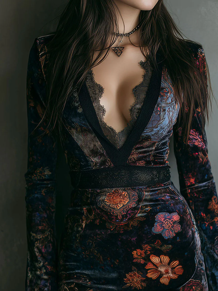 Tallis™ | Floral  Mini Dress