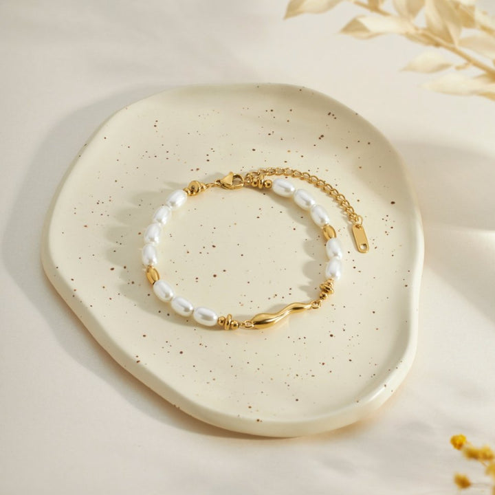 Petra – Zapestnica Lov s sladkovodnimi biseri